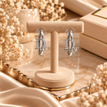Boucles d’oreilles Argentées Cristal✨